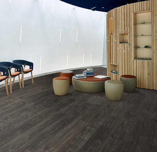 Vinilinės grindys lentelėmis Forbo Allura Click Pro black rustic oak
