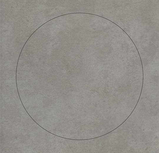 Vinilinės grindys plytelėmis Forbo Allura Material grigio concrete circle