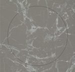 Vinilinės grindys plytelėmis Forbo Allura Material grey marble circle