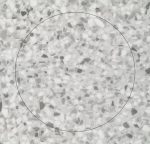 Vinilinės grindys plytelėmis Forbo Allura Material grey terrazzo circle