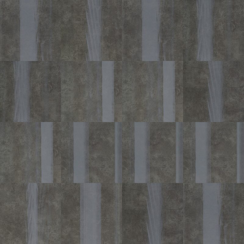 Vinilinės grindys plytelėmis Forbo Allura Material dark fused concrete